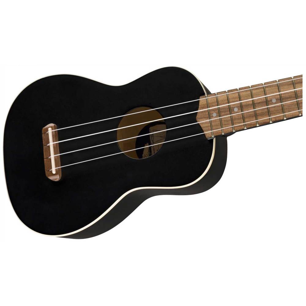 FENDER UKULELE VENICE SOPRANO BLACK