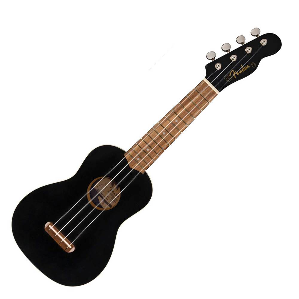 FENDER UKULELE VENICE SOPRANO BLACK