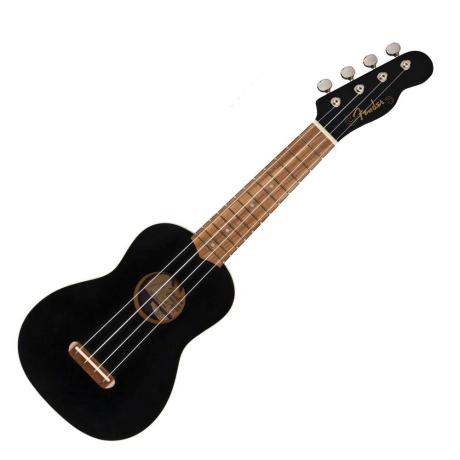 FENDER UKULELE VENICE SOPRANO BLACK