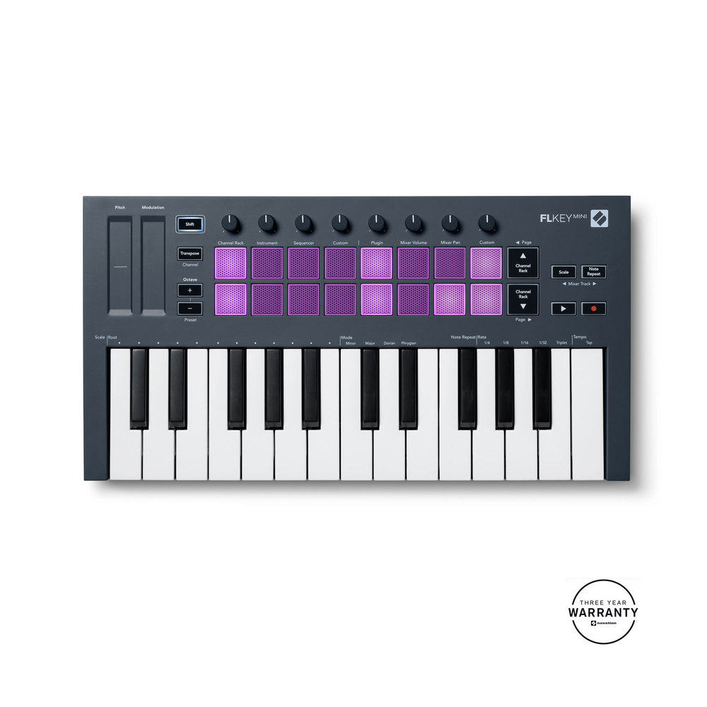 NOVATION MINI-KEY INSTRUMENT  FLKEYS VERSION
