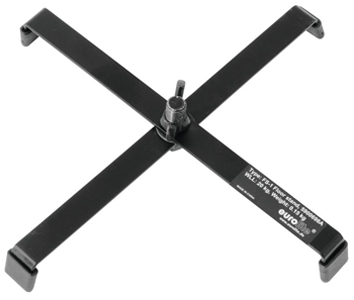EUROLITE FS-2 FLOORSTAND, STEEL,BLACK