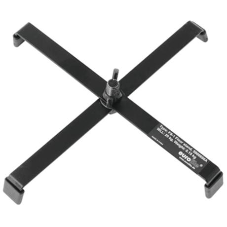 EUROLITE FS-2 FLOORSTAND, STEEL,BLACK