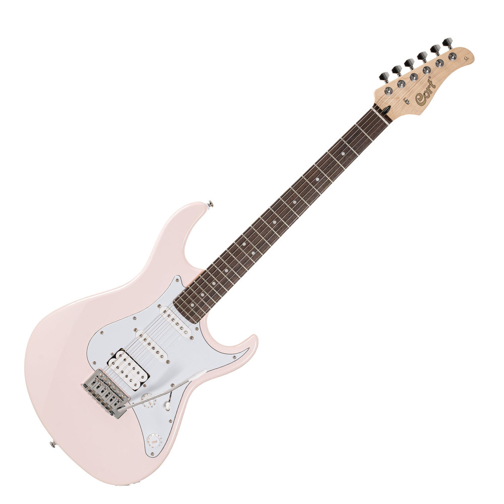 CORT ELECTRIC GUITAR G200 SERIES HSS PASTEL PINK