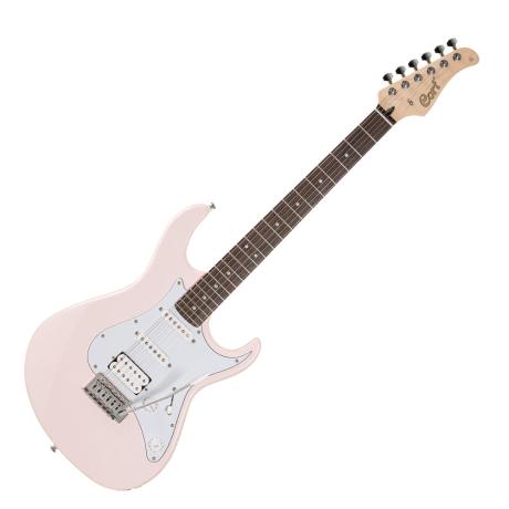 CORT ELECTRIC GUITAR G200 SERIES HSS PASTEL PINK