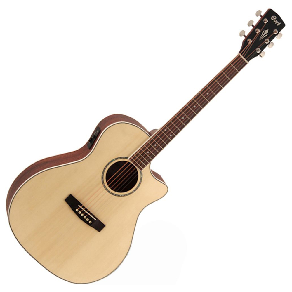 CORT ELECTROACOUSTIC GUITAR CA-MEDX AUDITORIUM OPEN PORE