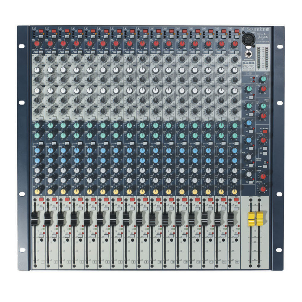 SOUNDCRAFT LIVE MIXING CONSOLE 16MONO/2STEREO RACK