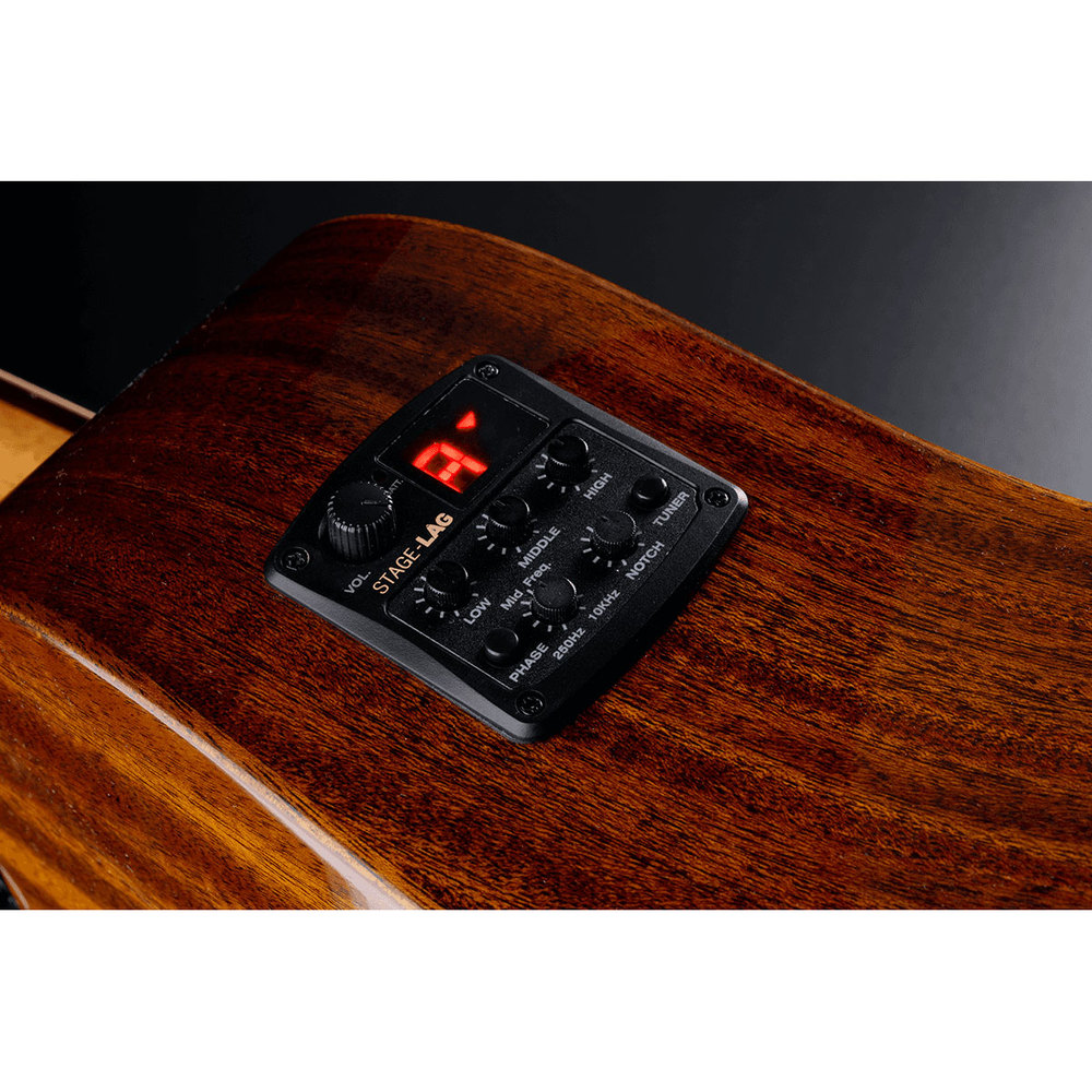 LAG ELECTRIC ACOUSTIC GUITAR TRAMONTANE 98 DREADN. CE