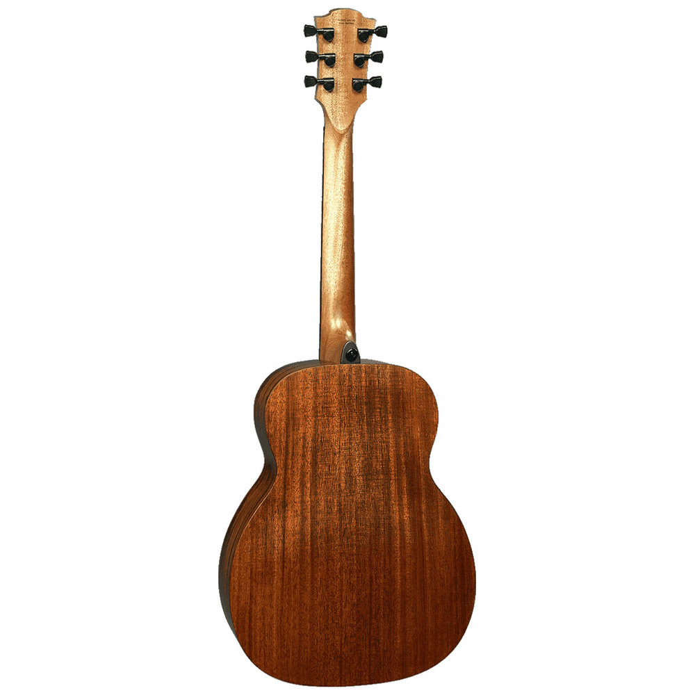 LAG ELECTRIC ACOUSTIC GUITAR TRAVEL RED CEDAR ELECTRO