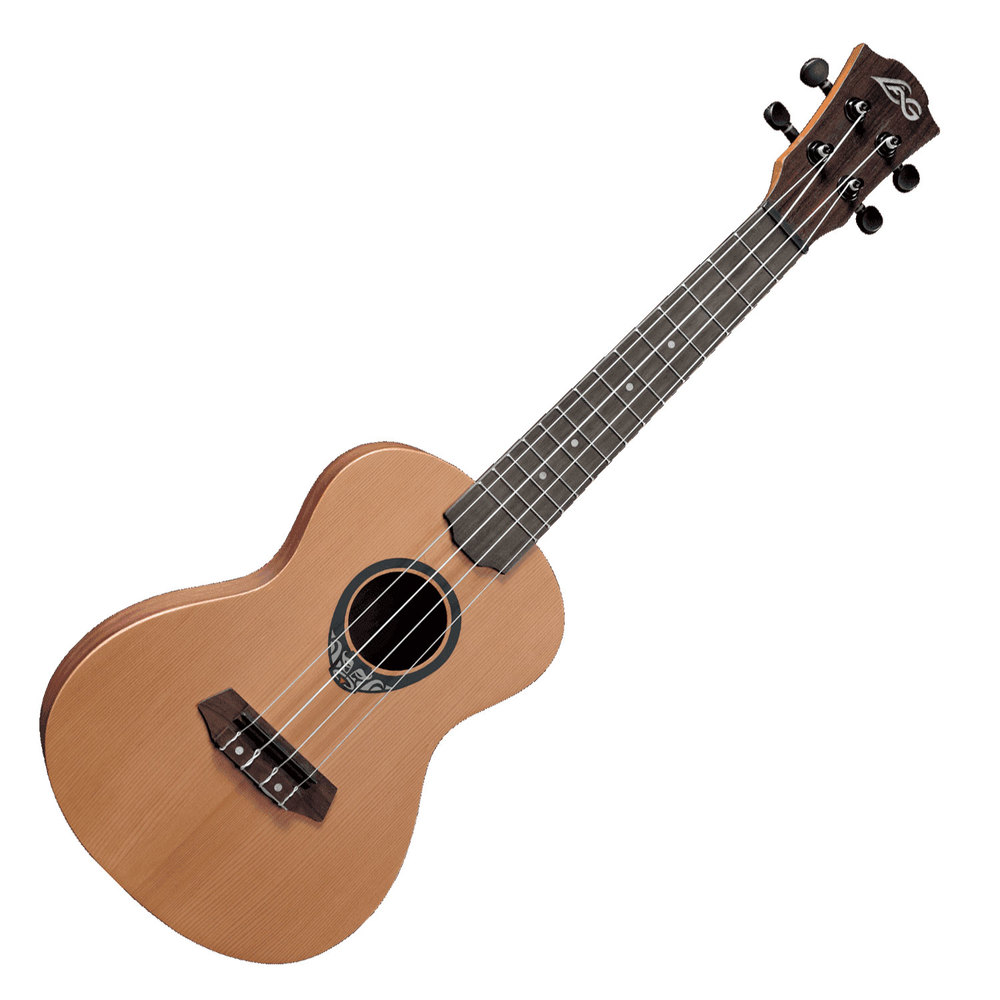 LAG TIKI UKU CONCERT SLIM ARCH BACK UKULELE