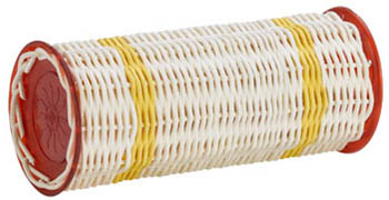 NATAL GANZA LARGE YELLOW BAND RED ENDS