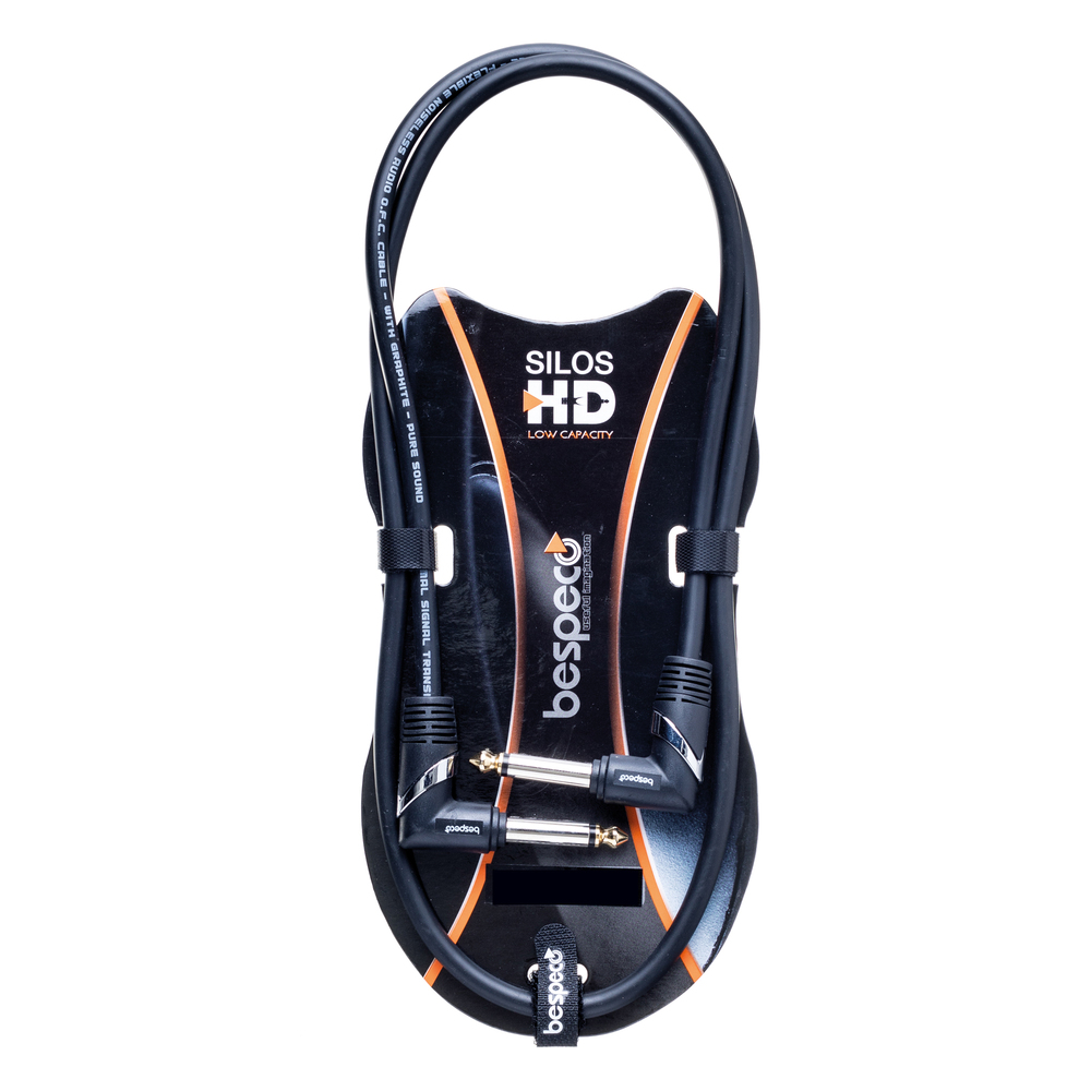 BESPECO PATCH CORD 0,3m JACK TO JACK ANGLED