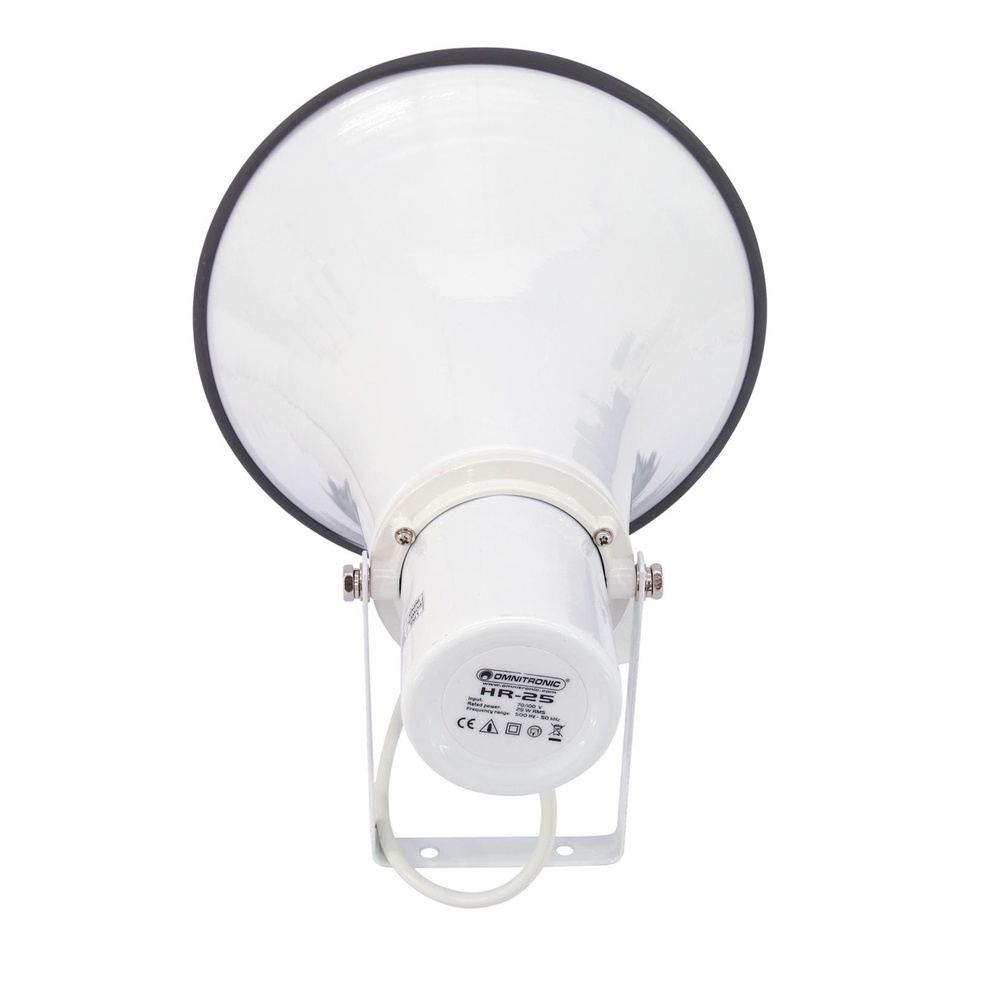 OMNITRONIC HORN SPEAKER 100V, 20W, 102dB, IP-44