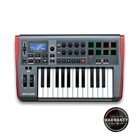NOVATION USB MIDI CONTROLLER 25 KEYS