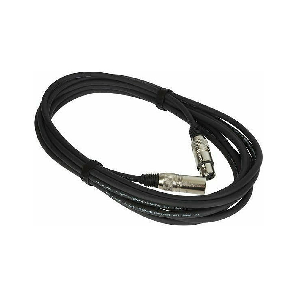 BESPECO IRON MIC CABLE 3m BLK(XLR-XLR) ΜΙΚΡΟΦΩΝΙΚΟ ΚΑΛΩΔΙΟ