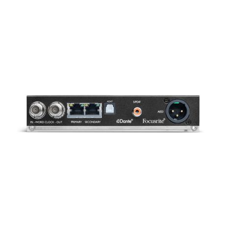 FOCUSRITE-PRO A/D CARD 2 CHANNEL DANTE & AES/SPDIF/OP OUT