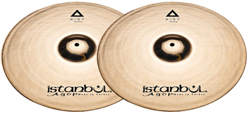 ISTANBUL SET XIST HI-HATS 15' BRILLIANT FINISH