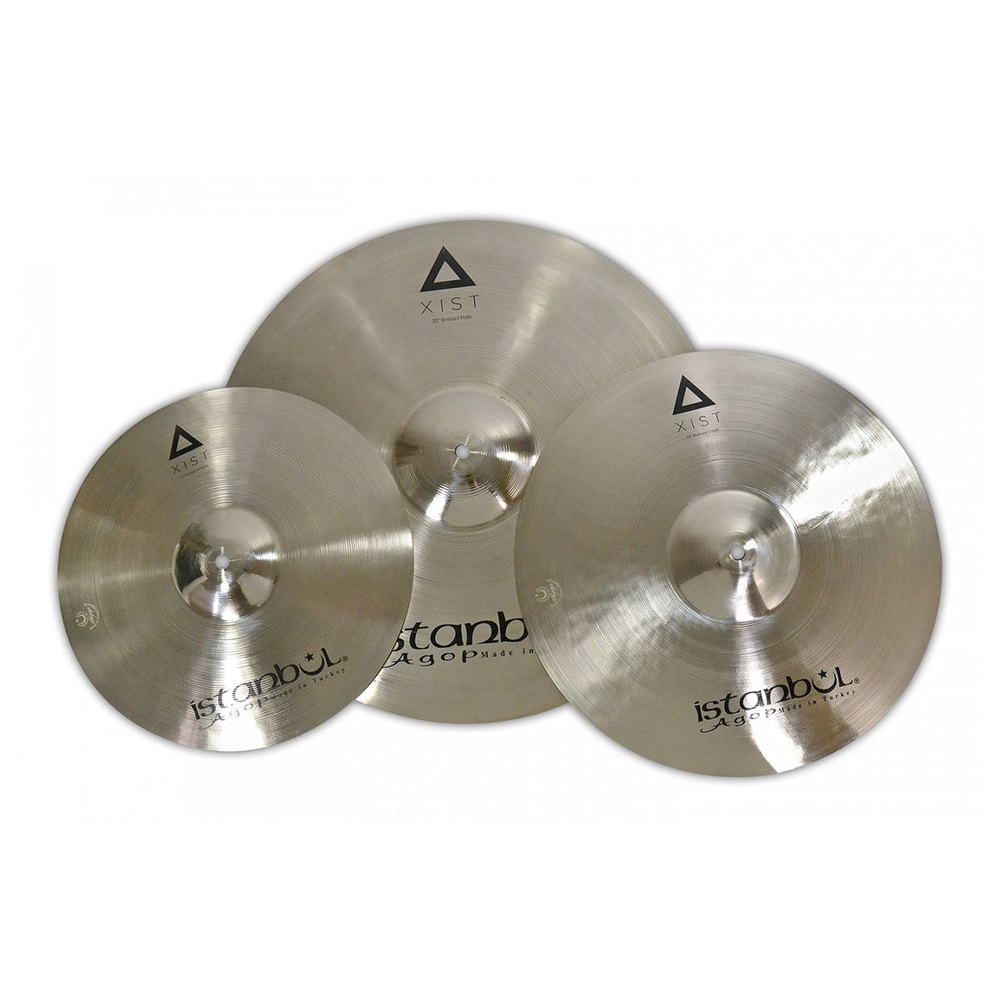 ISTANBUL XIST BRILLIANT 3-PACK 14'' 16'' 20'' + HARDCASE