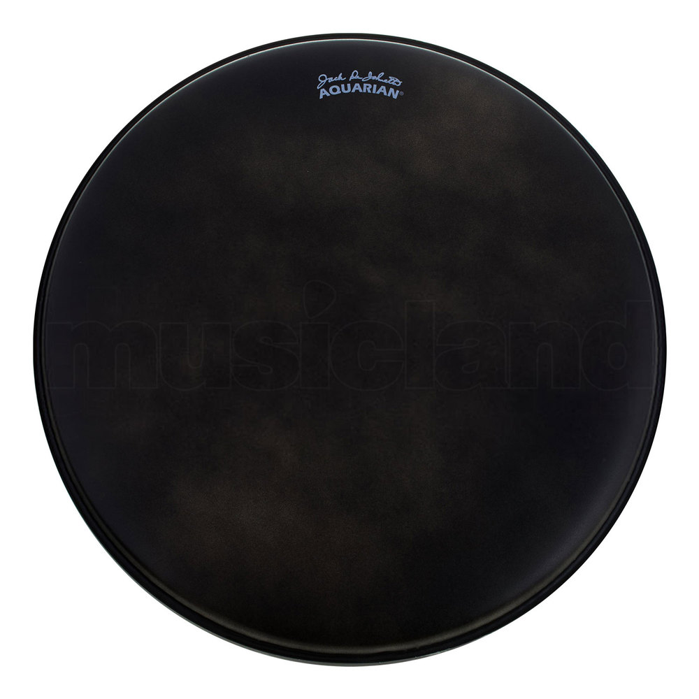 AQUARIAN 14'' DE JOHNETTE DRUMHEAD TC/BLK