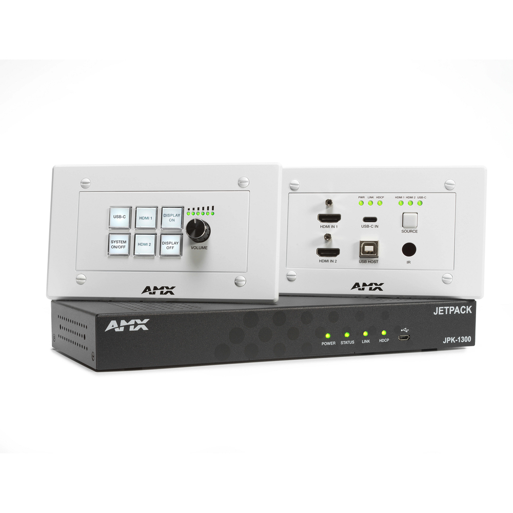 AMX Jetpack 3x1 Switching, Transport, and Control Solution