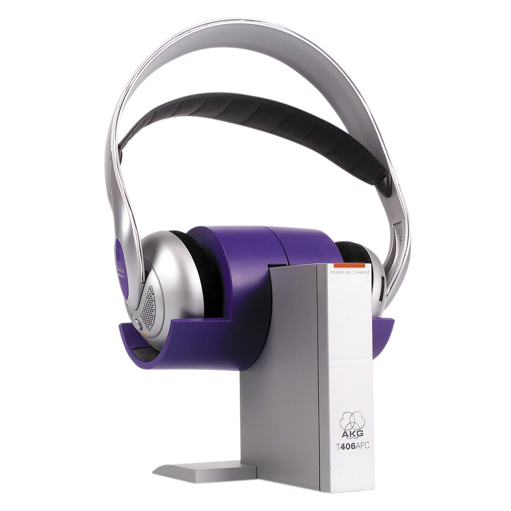 AKG WIRELESS SYSTEM CLOSED-BACK HEADPHONES