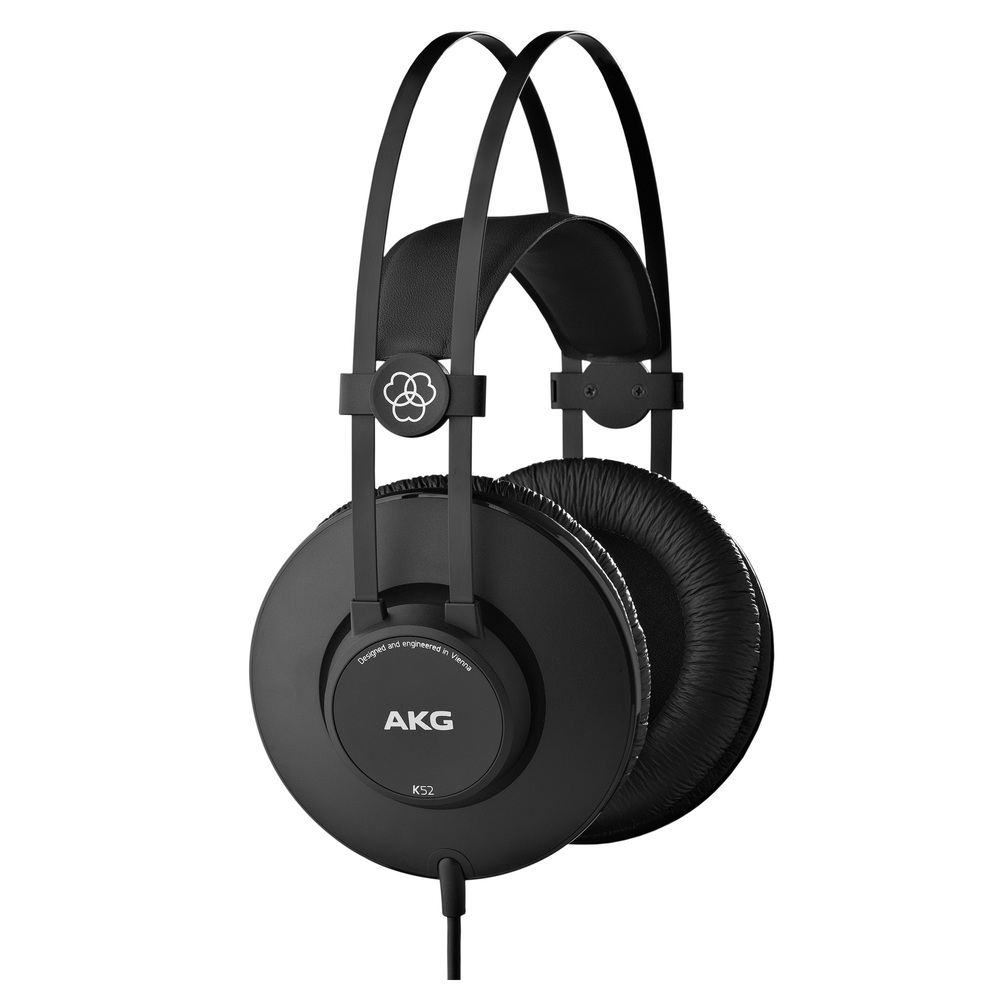 AKG STEREO HEADPHONES CLOSED-BACK & OVER-EAR DESIGN
