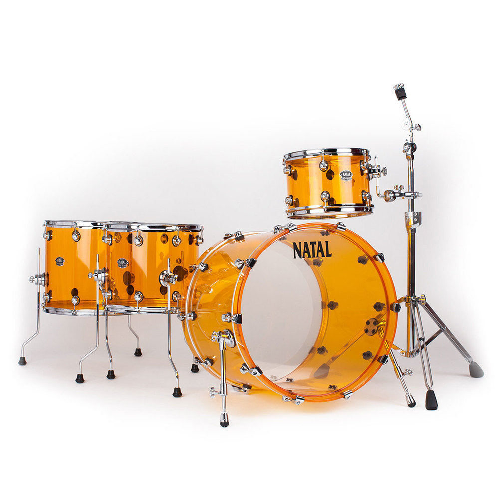 NATAL ARCADIA ACRYLIC DRUM SET 22' ORANGE