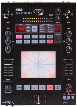 KORG MIXER WITH REAL TIME EFFECTS