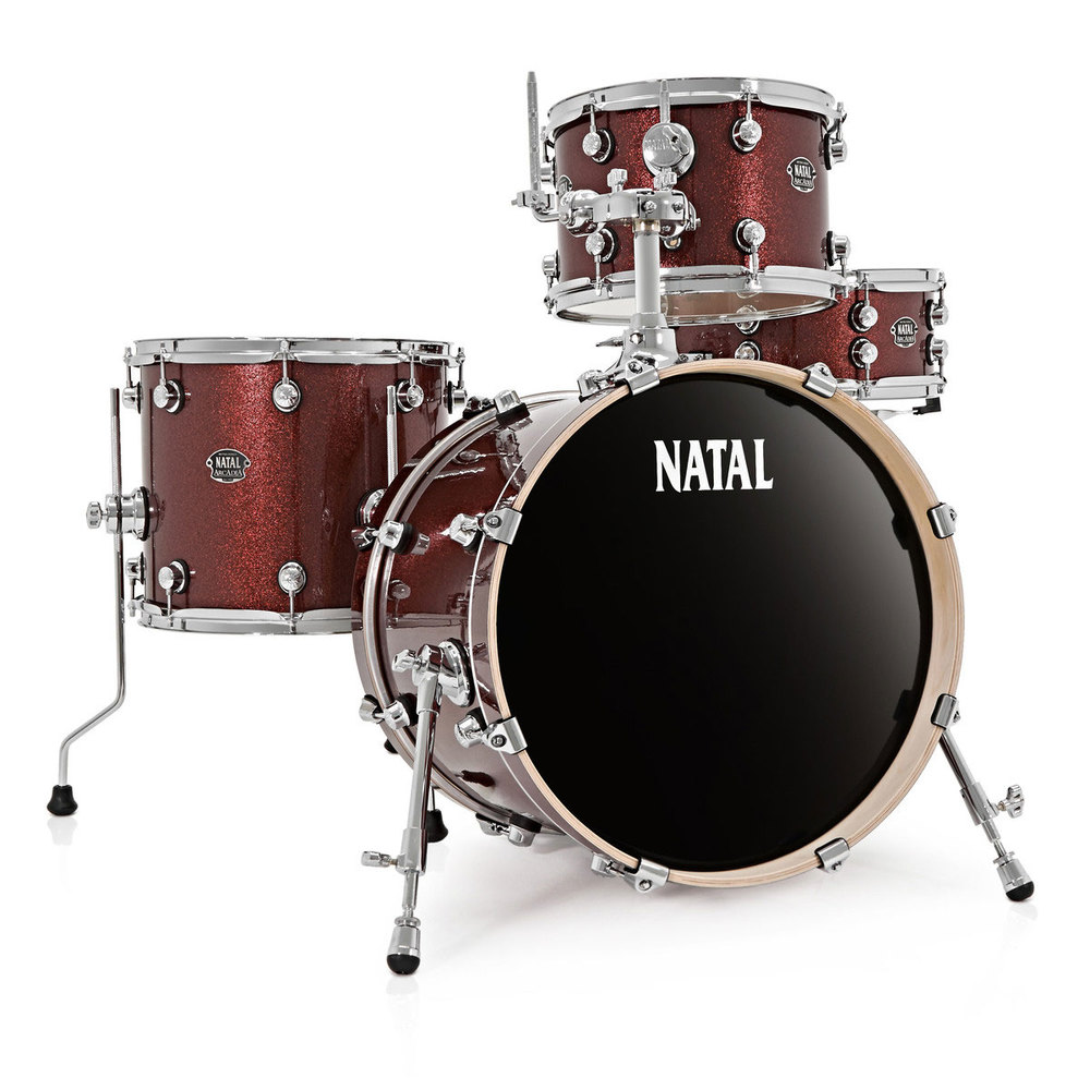 NATAL ARCADIA JAZZ DRUM SET RED