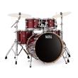 NATAL ARCADIA DRUM SET   UF22 PACK WITH HARDWARE  RED STRATA