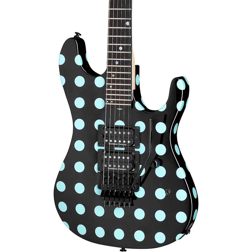 KRAMER ΗΛΕΚΤΡΙΚΗ ΚΙΘΑΡΑ  Nightswan Black/Blue Dots