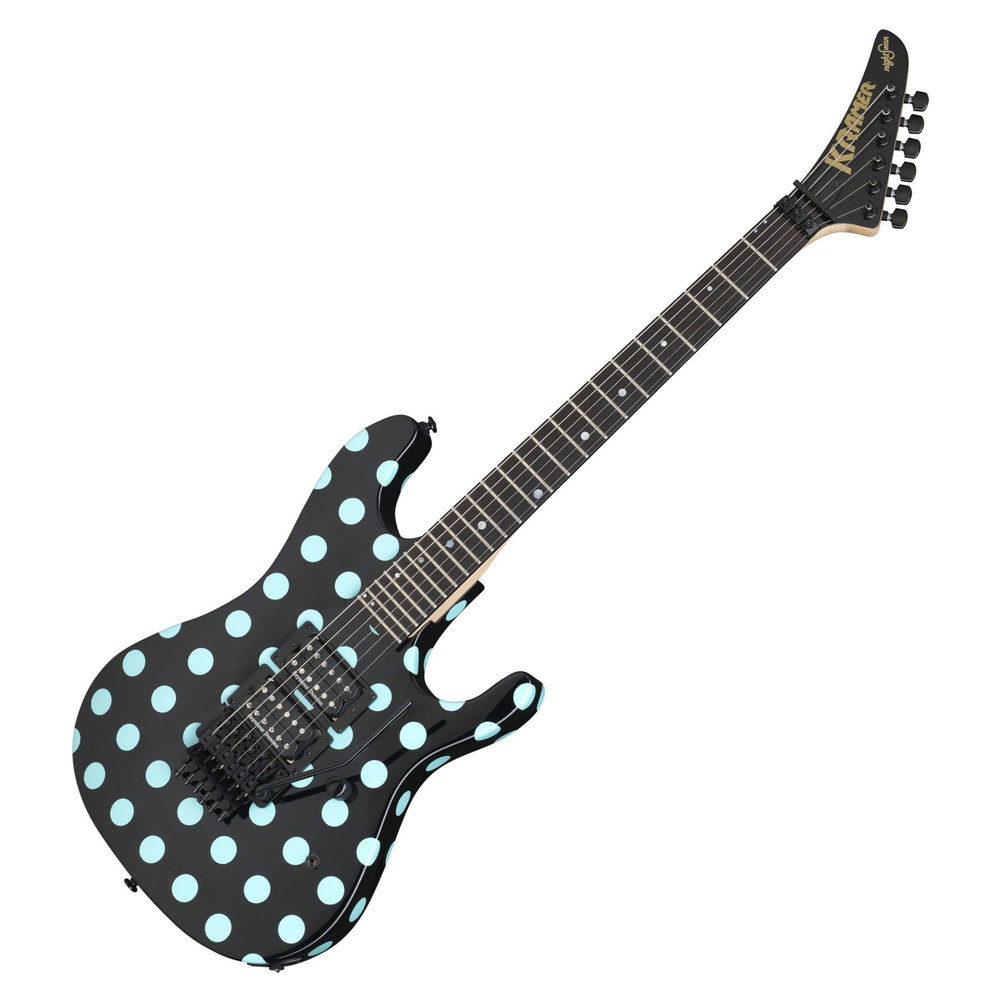 KRAMER ΗΛΕΚΤΡΙΚΗ ΚΙΘΑΡΑ  Nightswan Black/Blue Dots