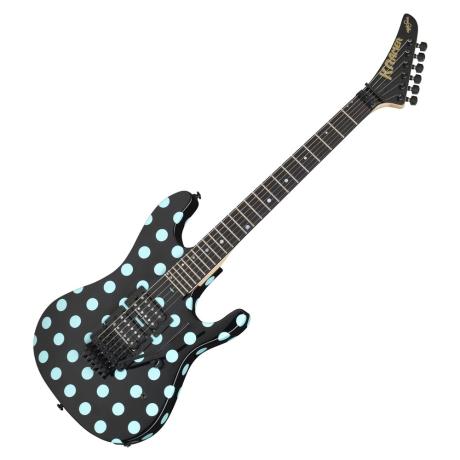 KRAMER ΗΛΕΚΤΡΙΚΗ ΚΙΘΑΡΑ  Nightswan Black/Blue Dots