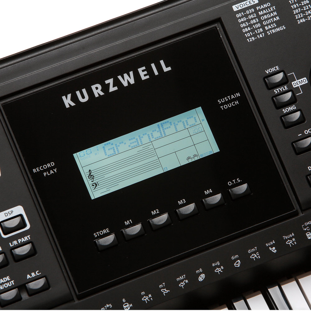 KURZWEIL ΑΡΜΟΝΙΟ 61 ΠΛΗΚΤΡΑ -300 ΗΧΟΙ - 200ΡΥΘΜΟΙ