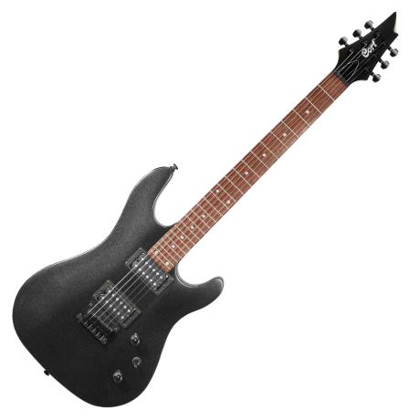 CORT ELECTRIC GUITAR KX SERIES BLACK METALLIC HH