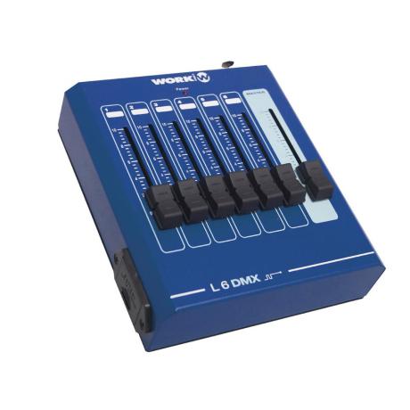 WORK LIGHTING DESK 6 CHANNELS DMX BATTERY OPERATED