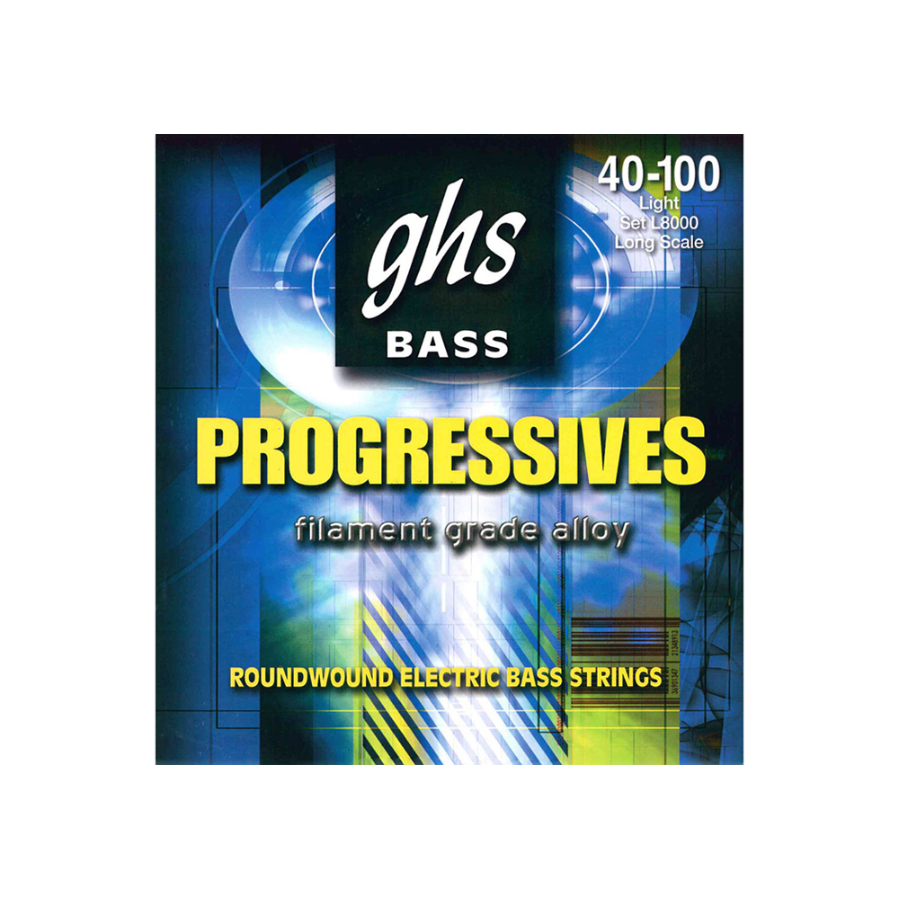 GHS BASS STRINGS PROGRESSIVES LIGHT 40-100