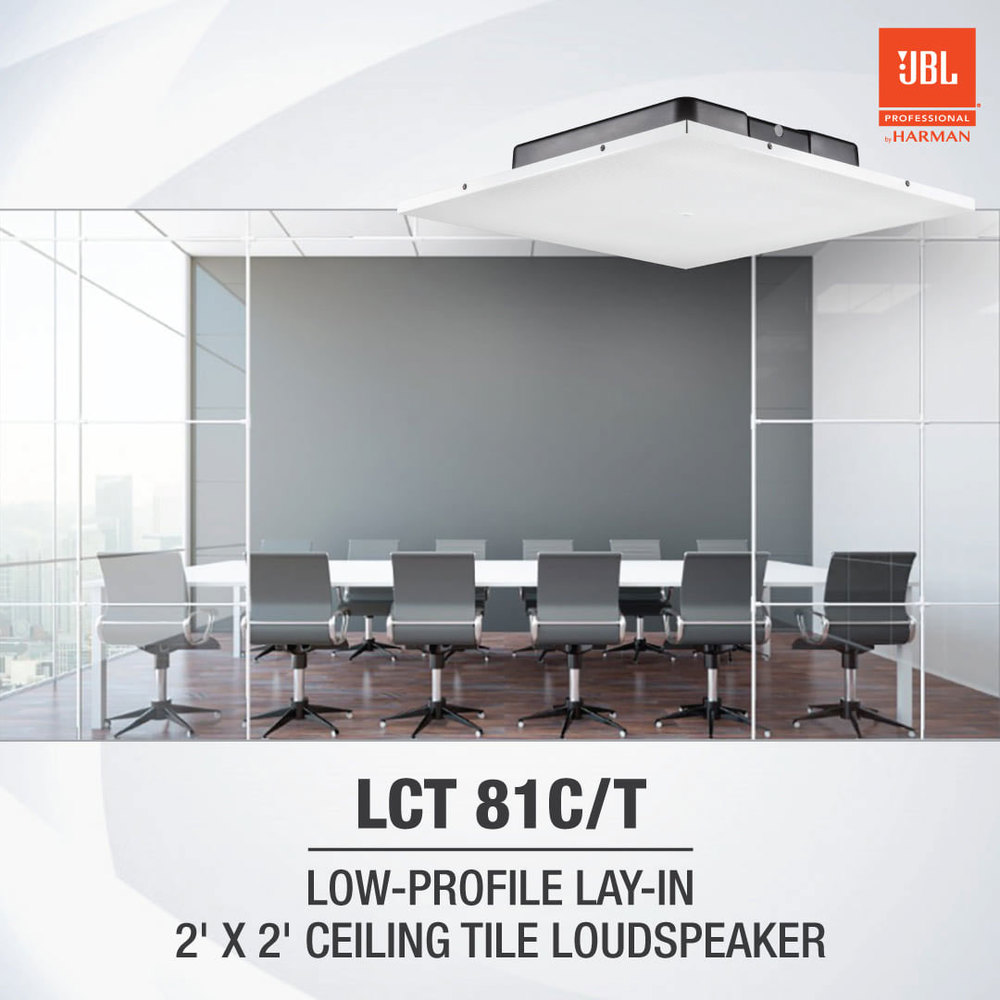 JBL CEILING SPEAKER DOUBLE CONE 10V 8" 10W 96dB