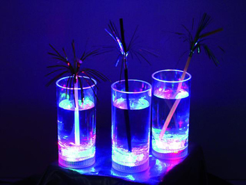 EUROLITE DRINK GLASS LED RGB 14CM