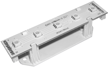 WORK ΠΛΑΚΕΤΑ LED ΜΕ 5SMD/RGB +ΒΑΣΗ