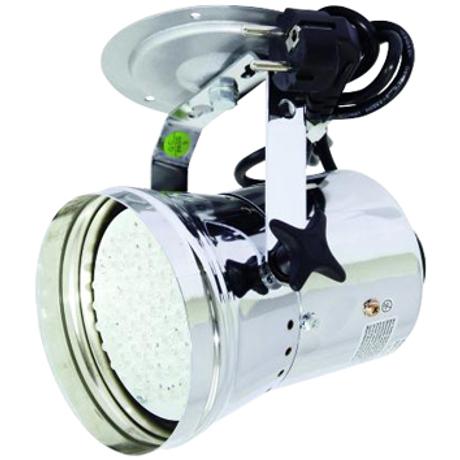 EUROLITE PINSPOT WITH WHITE LEDS SILVER