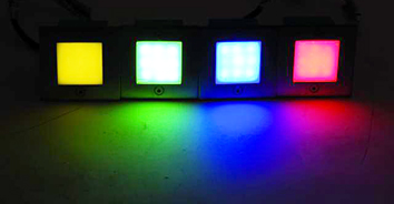 EUROLITE DECORATIVE 9-LED LIGHT GREEN