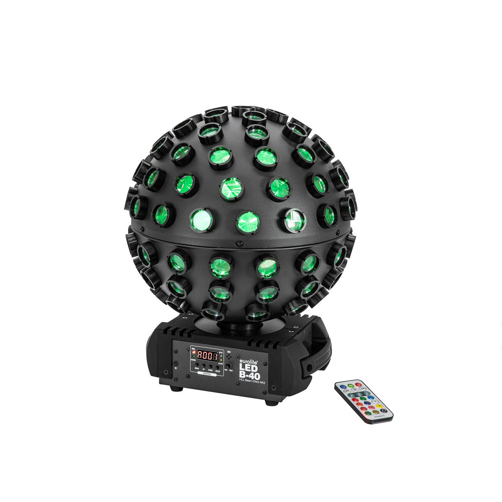 EUROLITE LED beam effect with RGBWA+UV color mixing