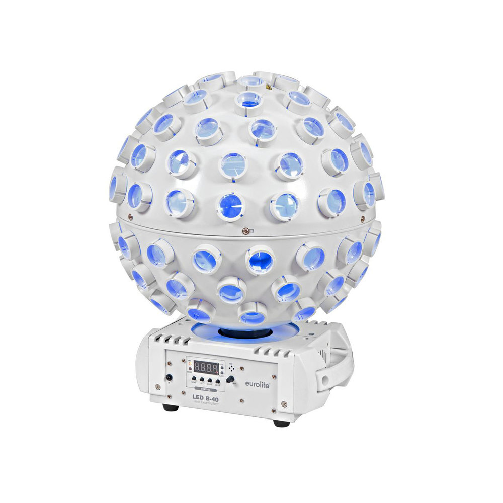 EUROLITE LED MOVING BALL ME 5X12W RGBW&LASER RG WHITE