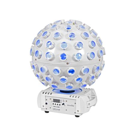 EUROLITE LED KINHTH ΜΠΑΛΑ ME 5X12W RGBW&LASER RG WHITE