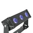 EUROLITE LED ΜΠΑΡΑ ΜΑΥΡΗ 3X12W, 6/1, RGBAW+UV