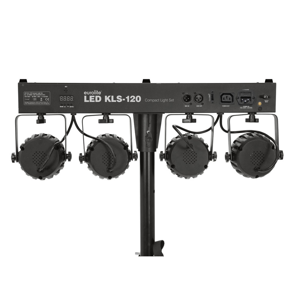 EUROLITE Compact Light Set with 4 RGBW Spots