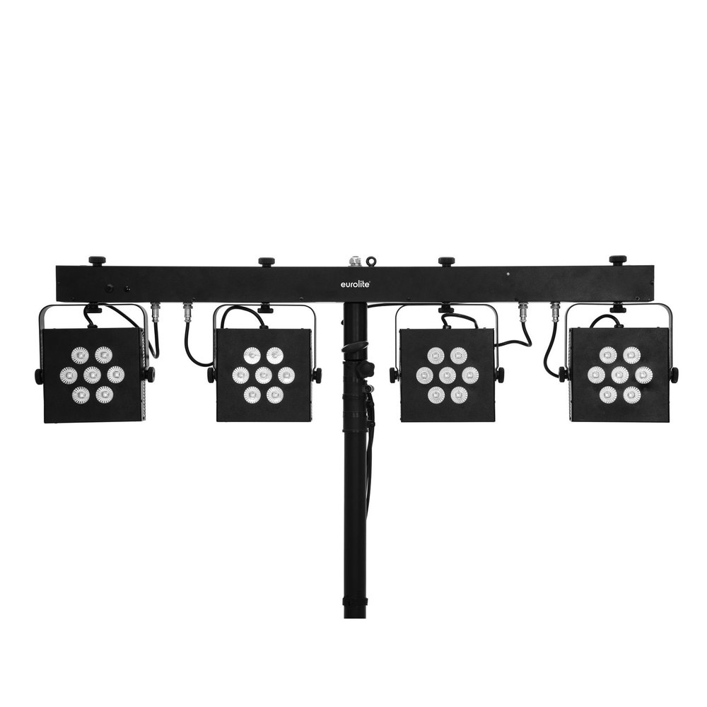 EUROLITE Bar with 4 powerful RGBAW/UV spots