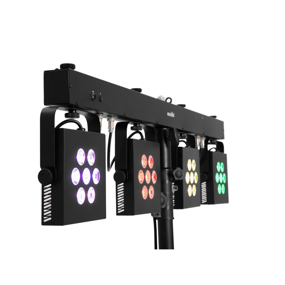 EUROLITE Bar with 4 powerful RGBAW/UV spots