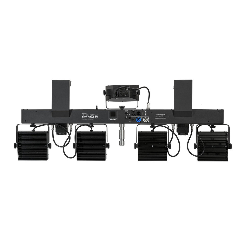 EUROLITE Compact bar with derby, spots, scanners