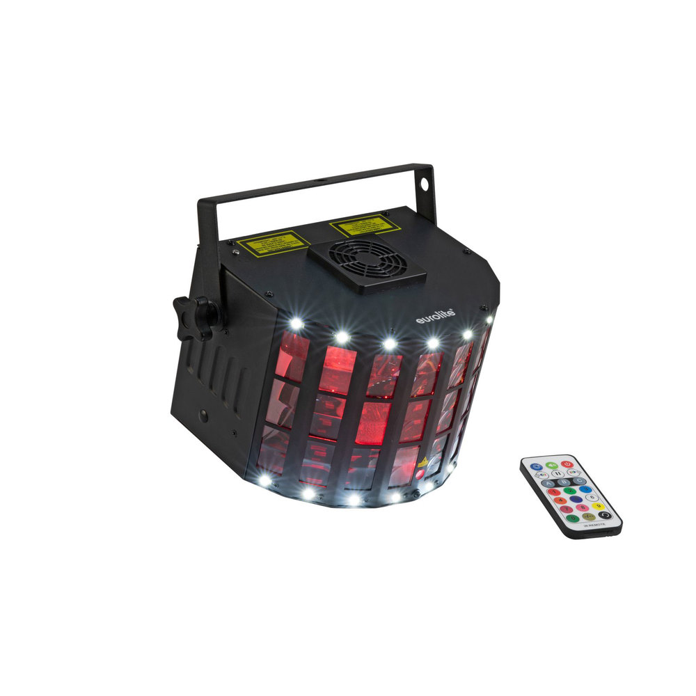 EUROLITE LED DERBY EFFECT ME LASER, DMX, IR REMOTE